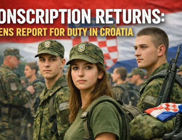 Conscription Returns: Teens Report for Duty in Croatia
