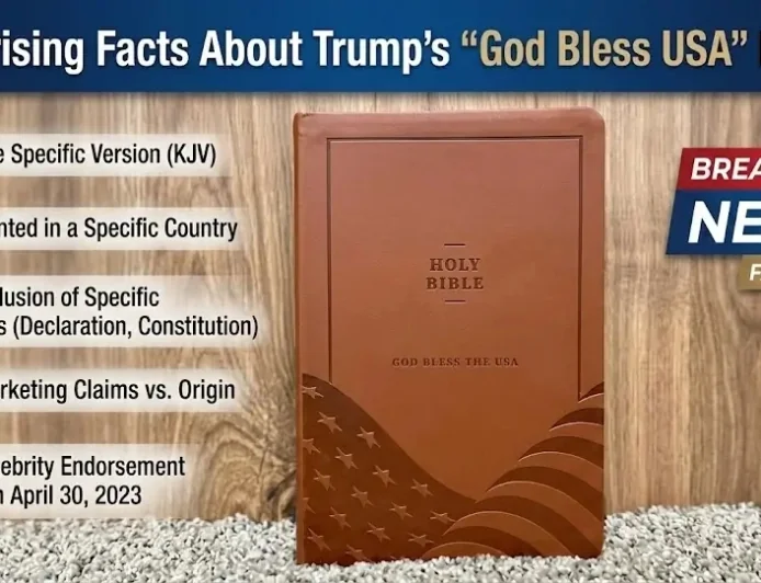 5 Surprising Facts About Trump’s “God Bless USA” Bible