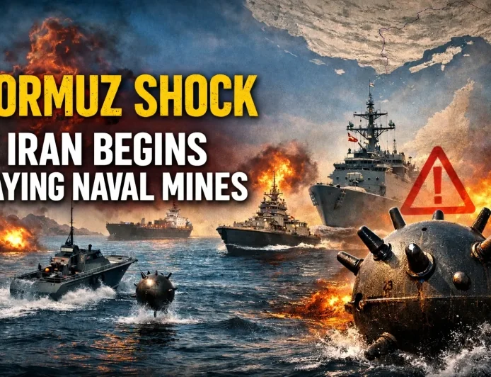 Hormuz Shock: Iran Begins Laying Naval Mines