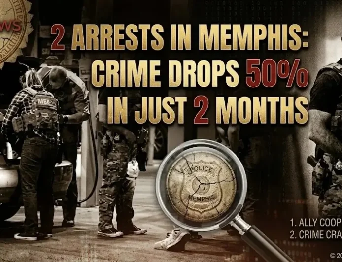 2 Arrests in Memphis: Crime Drops 50% in Just 2 Months