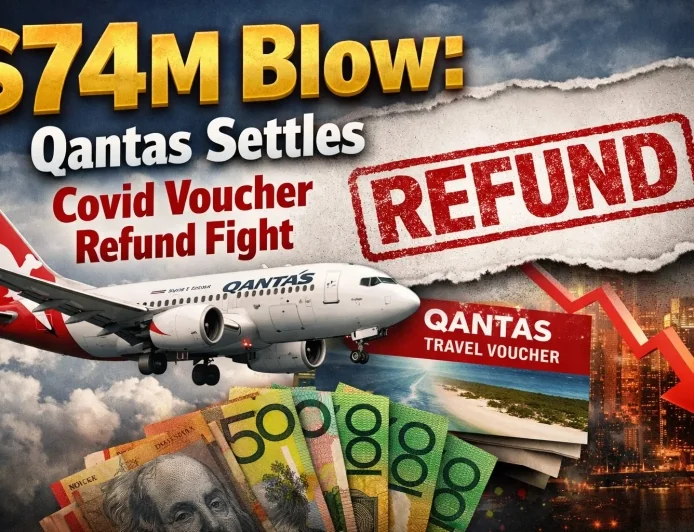 $74M Blow: Qantas Settles Covid Voucher Refund Fight