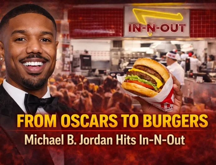From Oscars to Burgers: Michael B. Jordan Hits In-N-Out