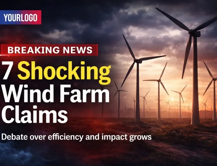 7 Shocking Claims About Wind Farms Spark Outrage