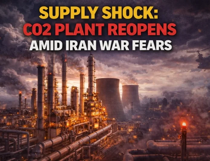 Supply Shock: CO2 Plant Reopens Amid Iran War Fears