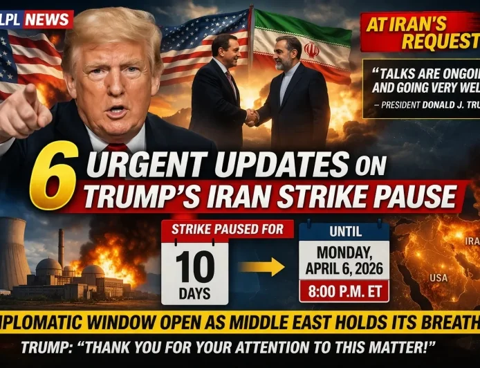 6 Urgent Updates on Trump’s Iran Strike Pause