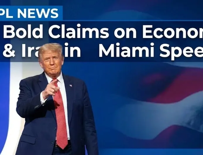 7 Bold Claims on Economy & Iran in Miami Speech