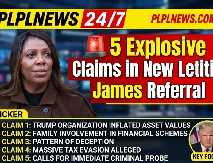 🚨 5 Explosive Claims in New Letitia James Referral