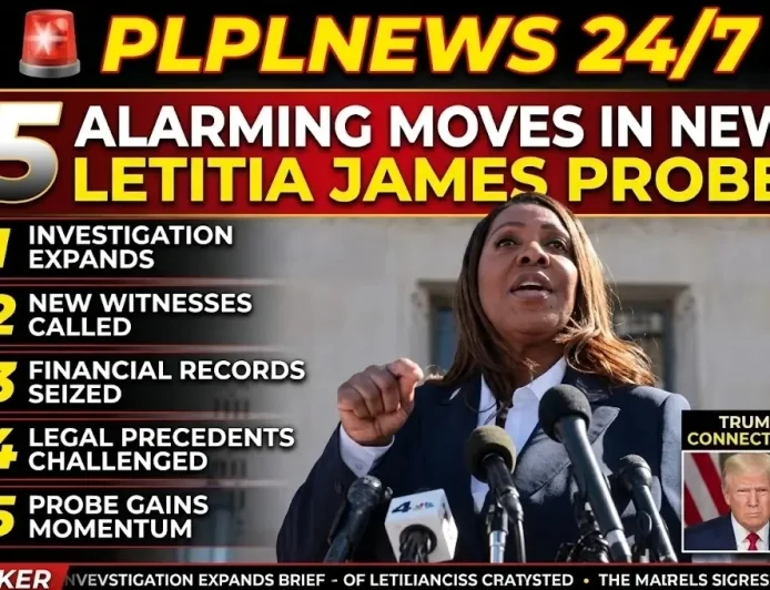 🚨 5 Alarming Moves in New Letitia James Probe