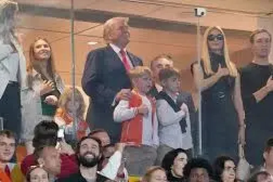 5 Epic Moments Trump Sparked Cheers at Miami CFP Game