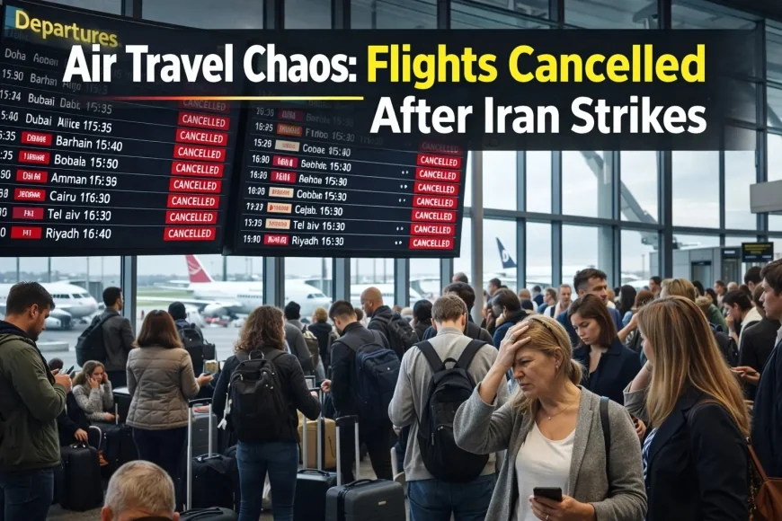 Air Travel Chaos: Flights Cancelled After Iran Strikes