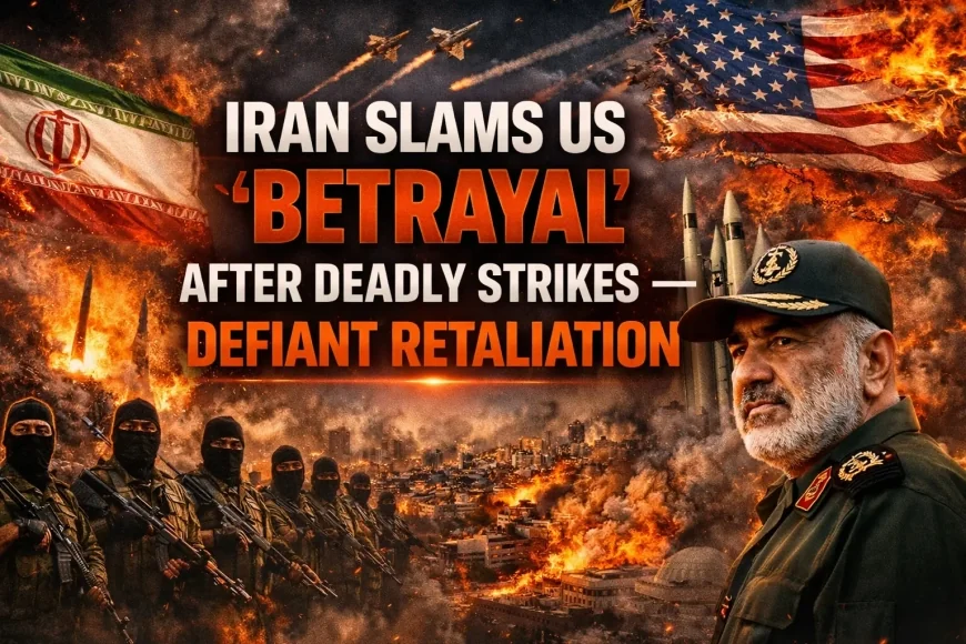 Iran Slams US ‘Betrayal’ After Deadly Strikes — Defiant Retaliation