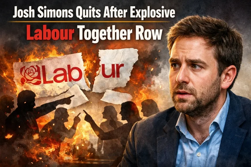 Josh Simons Quits After Explosive Labour Together Row