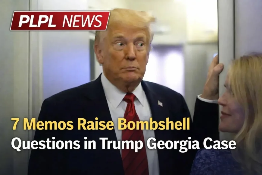 7 Memos Raise Bombshell Questions in Trump Georgia Case