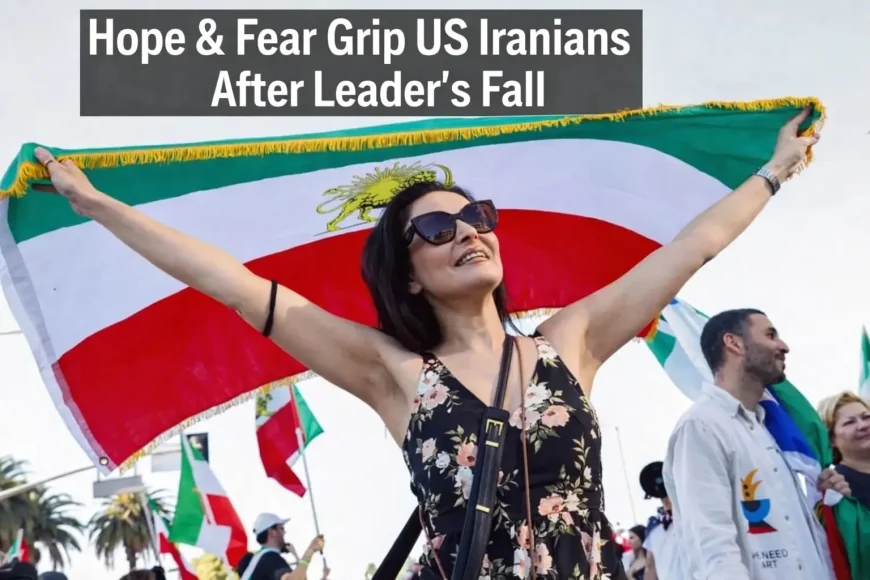 Hope & Fear Grip US Iranians After Leader’s Fall