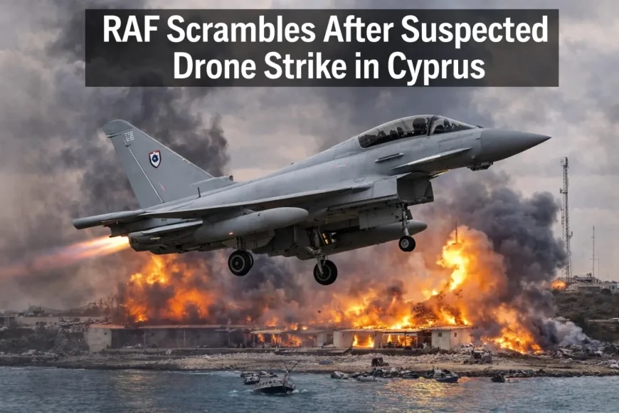 RAF Scrambles After Suspected Drone Strike in Cyprus