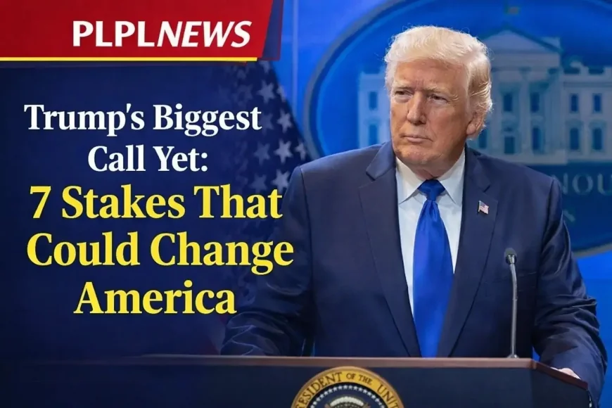 Trump’s Biggest Call Yet: 7 Stakes That Could Change America