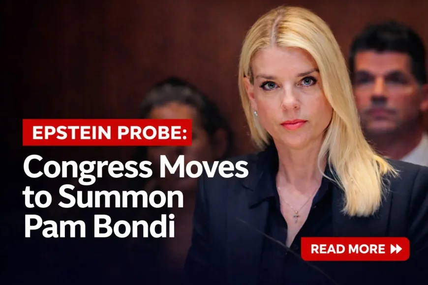 Epstein Probe: Congress Moves to Summon Pam Bondi
