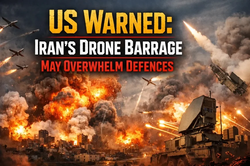 US Warned: Iran’s Drone Barrage May Overwhelm Defences