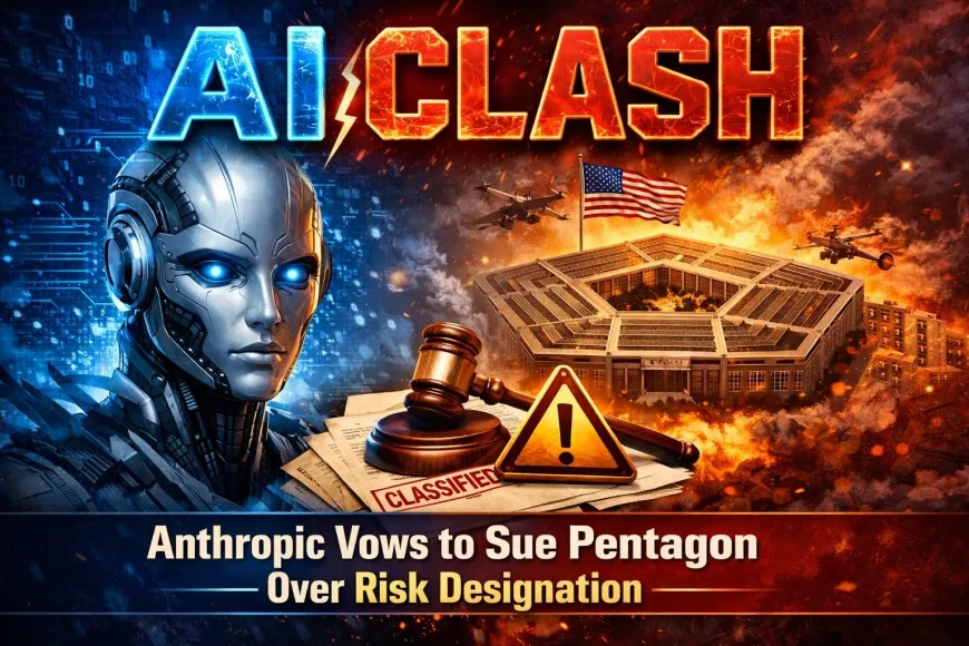 AI Clash: Anthropic Vows to Sue Pentagon Over Risk Designation
