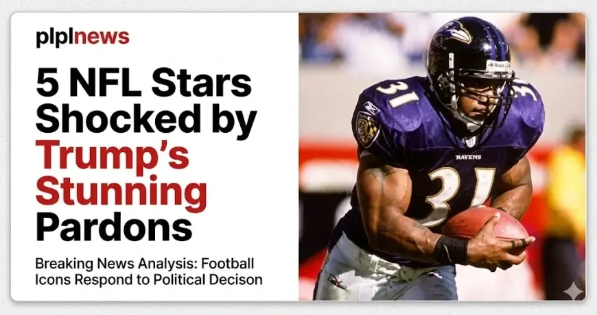5 NFL Stars Shocked by Trump’s Stunning Pardons