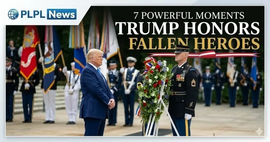 7 Powerful Moments as Trump Honors Fallen Heroes
