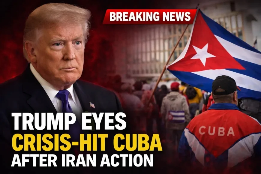 Trump Eyes Crisis-Hit Cuba After Iran Action