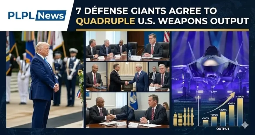 7 Défense Giants Agree to Quadruple U.S. Weapons Output