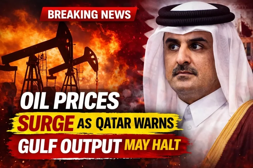 Oil Prices Surge as Qatar Warns Gulf Output May Halt