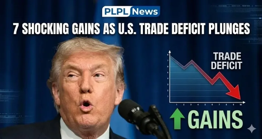 7 Shocking Gains as U.S. Trade Deficit Plunges