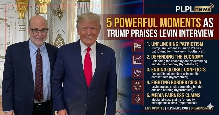 5 Powerful Moments as Trump Praises Levin Interview