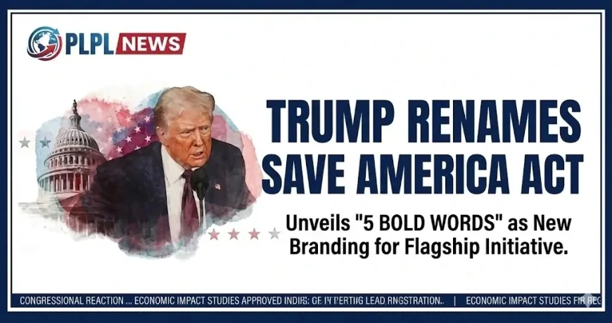 5 Bold Words: Trump Renames the SAVE America Act