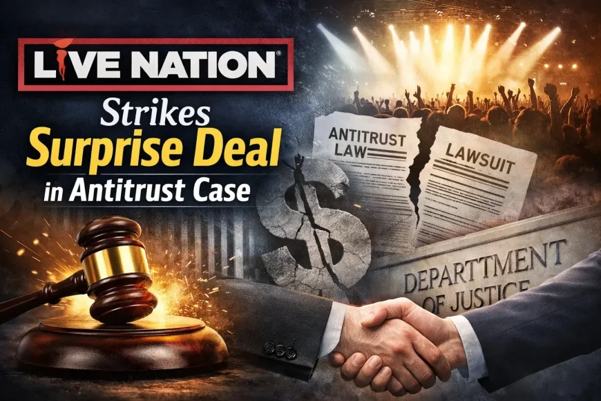 Live Nation Strikes Surprise Deal in Antitrust Case