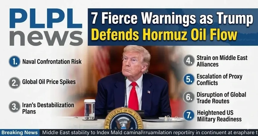 7 Fierce Warnings as Trump Defends Hormuz Oil Flow