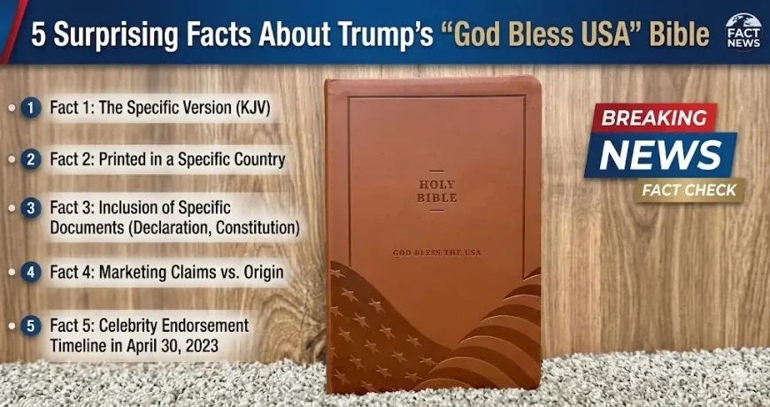 5 Surprising Facts About Trump’s “God Bless USA” Bible