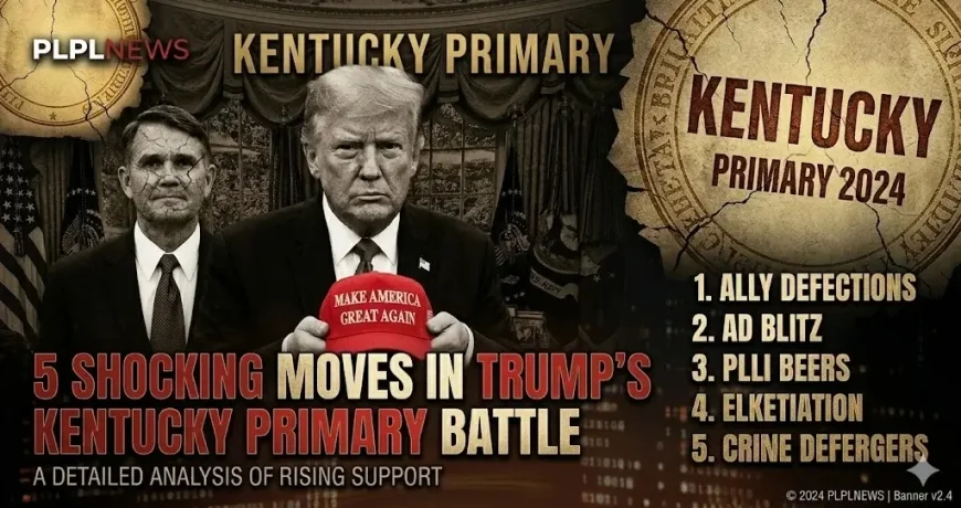 5 Shocking Moves in Trump’s Kentucky Primary Battle