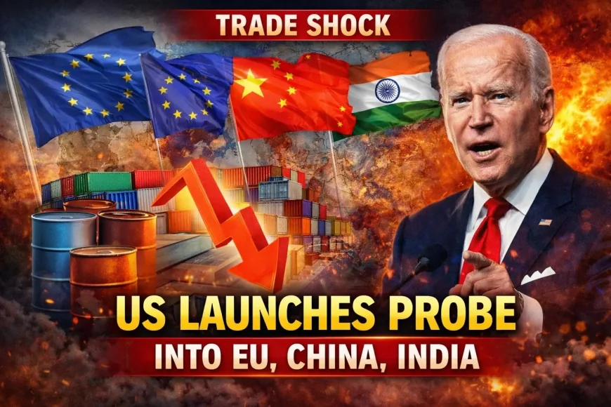 Trade Shock: US Launches Probe Into EU, China, India