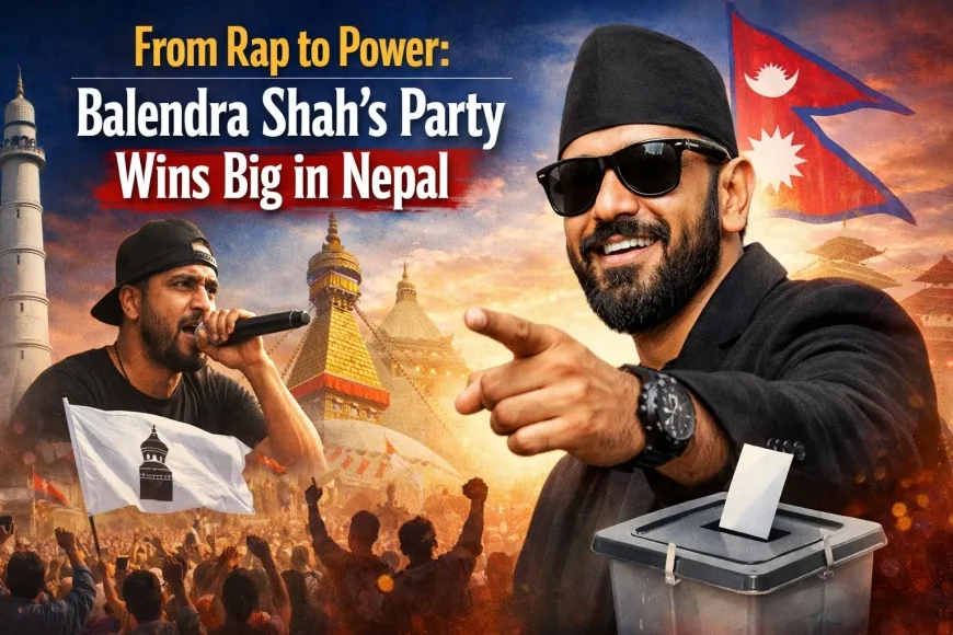 From Rap to Power: Balendra Shah’s Party Wins Big in Nepal