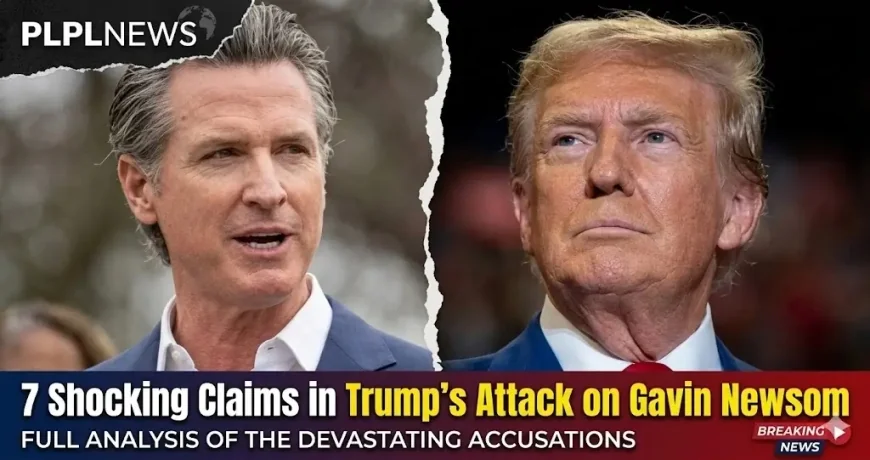 7 Shocking Claims in Trump’s Attack on Gavin Newsom