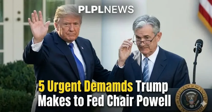 5 Urgent Demands Trump Makes to Fed Chair Powell