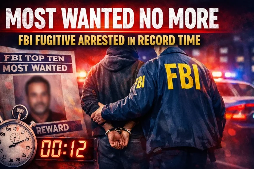 Most Wanted No More: FBI Fugitive Arrested in Record Time
