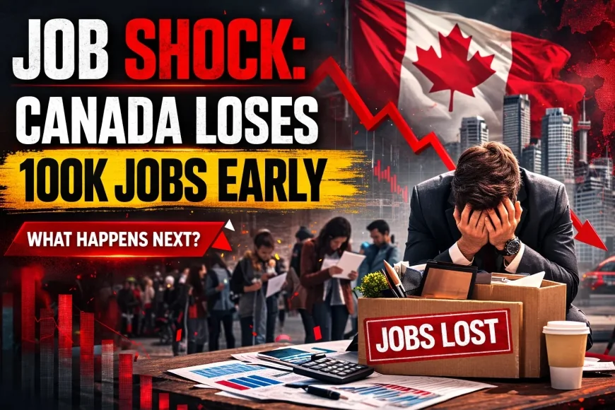 Job Shock: Canada Loses 100K Jobs Early
