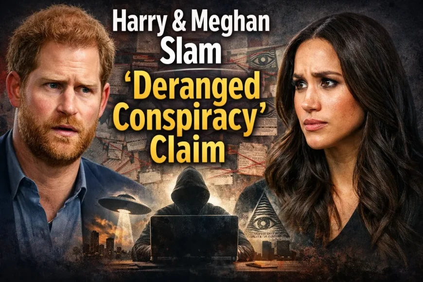 Harry & Meghan Slam ‘Deranged Conspiracy’ Claim