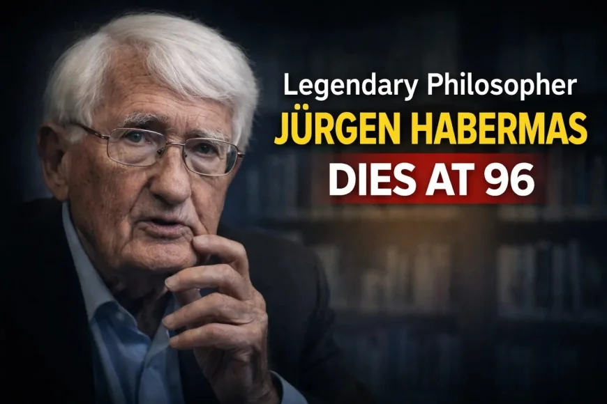 Legendary Philosopher Jürgen Habermas Dies at 96