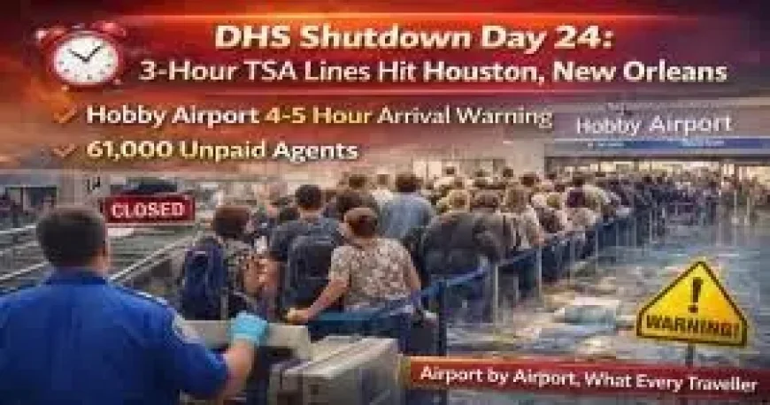 5 Alarming Signs the TSA Crisis Is Hitting U.S. Airports