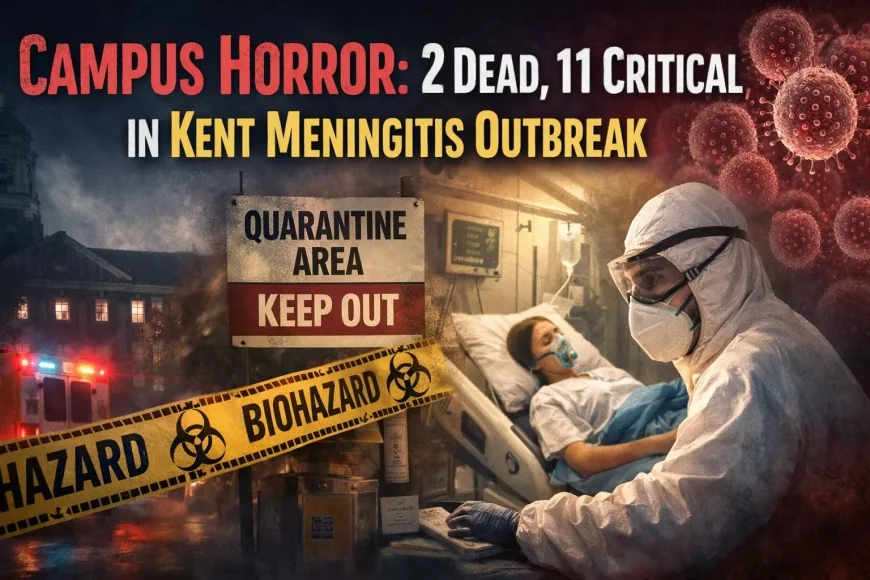 Campus Horror: 2 Dead, 11 Critical in Kent Meningitis Outbreak