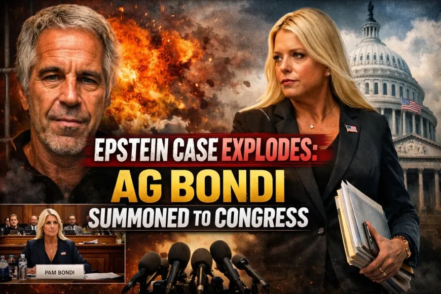 Epstein Case Explodes: AG Bondi Summoned to Congress