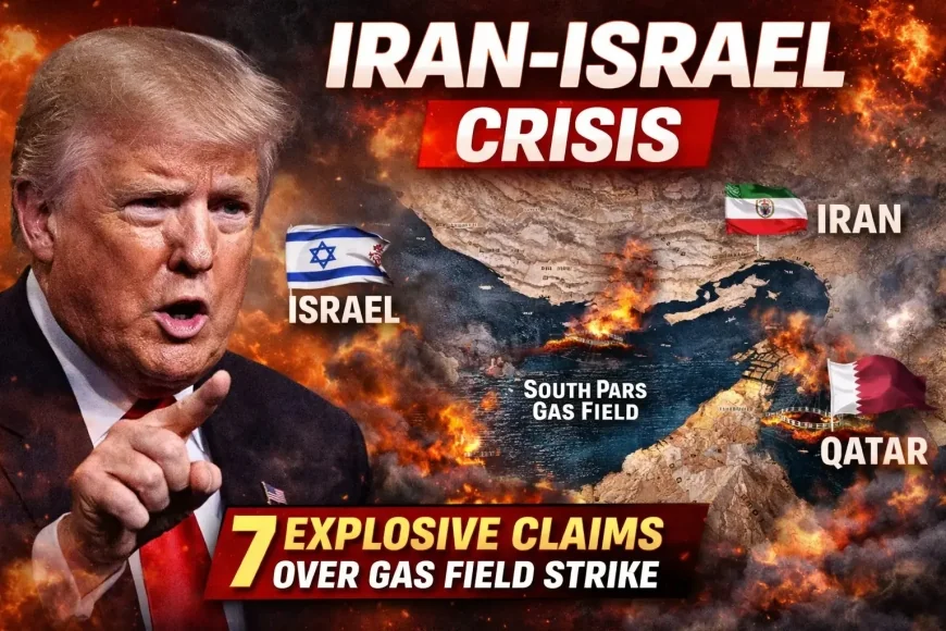 7 Explosive Claims on Israel-Iran Gas Field Strike