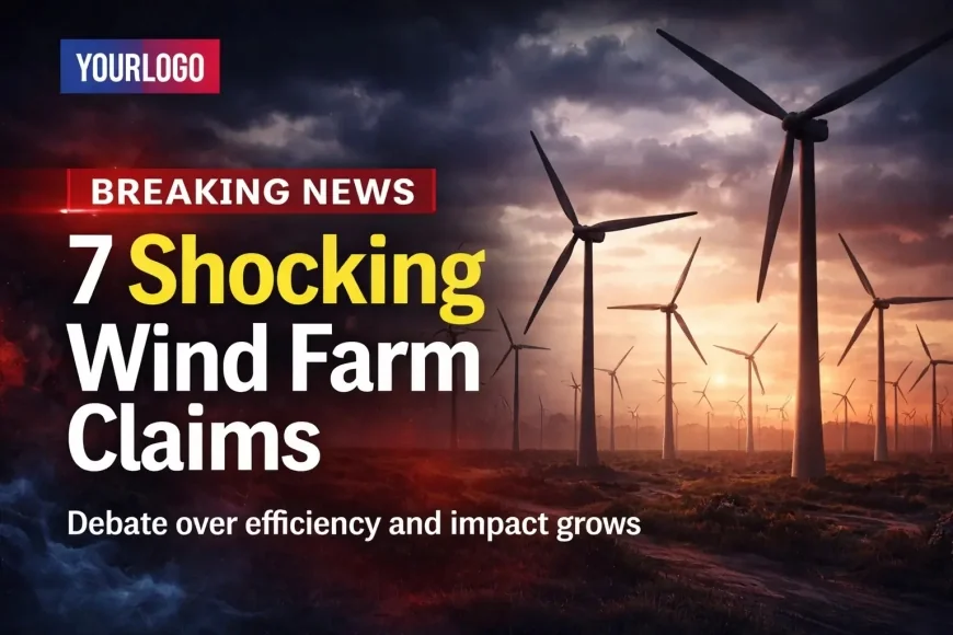 7 Shocking Claims About Wind Farms Spark Outrage