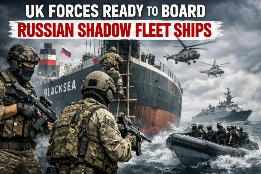 UK Forces Ready to Board Russian Shadow Fleet Ships