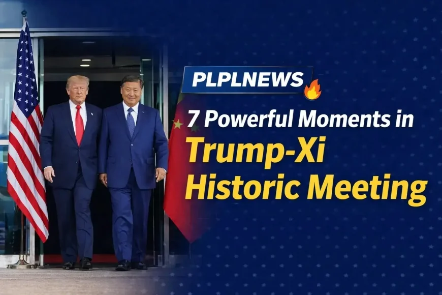 7 Powerful Moments in Trump-Xi Historic Meeting